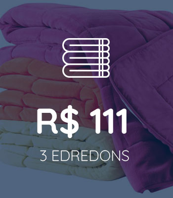 Lave 3 edredons por R$ 111,00 Promoção Lavanderia Agility Guarulhos